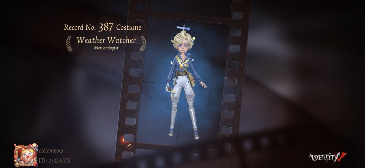fluffeluff1's tweet photo. I'm playing Identity V. Fancy a game? https://t.co/iSFfMHGEzy