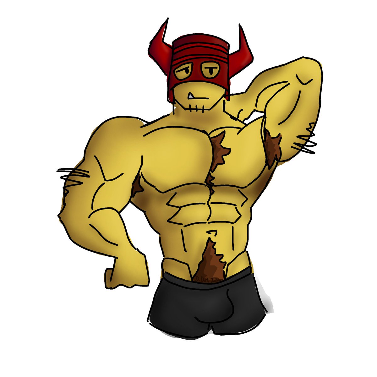 Justtdraws's tweet photo. Bricked up doombringer https://t.co/HYyQ37amOY