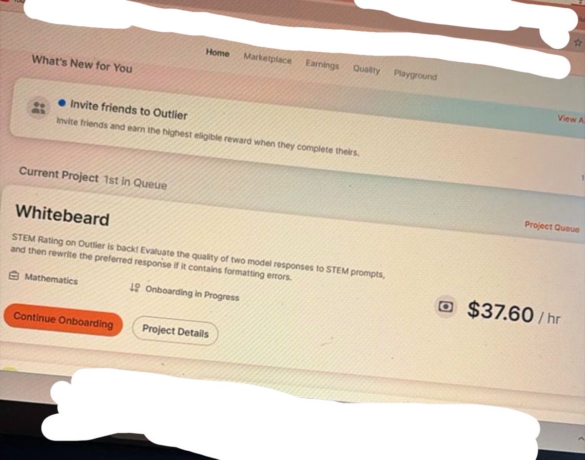 Jen_iix's tweet photo. About to onboard the Whitebeard project on outlier. Walk with me🤭 https://t.co/bDeZQUPcPG