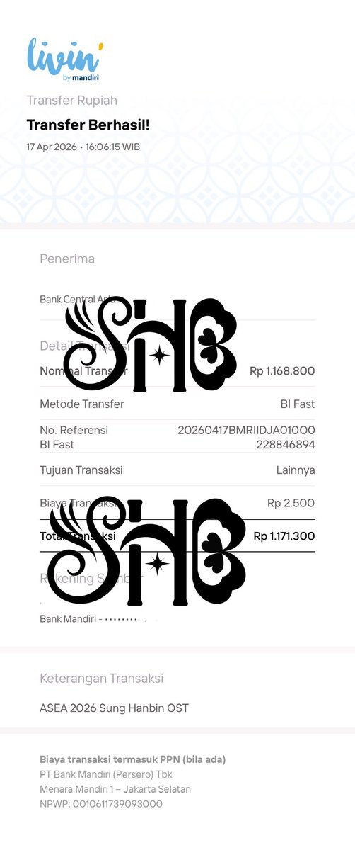 SUNG HANBIN INDONESIA tweet media