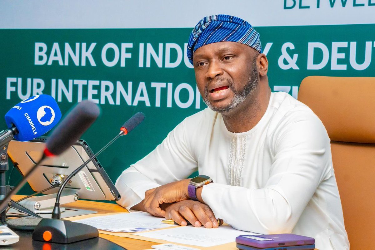 BOINigeria's tweet photo. @BOINigeria and Deutsche Gesellschaft für Internationale Zusammenarbeit (GIZ) GmbH signed a Partnership Framework to strengthen Nigeria’s MSME ecosystem, expanding access to finance, building capacity, and unlocking market opportunities nationwide.

#BOIxGIZ #MSMEDevelopment #SustainableFinance #ClimateFinance #Agribusiness #EconomicTransformation #BOIImpact