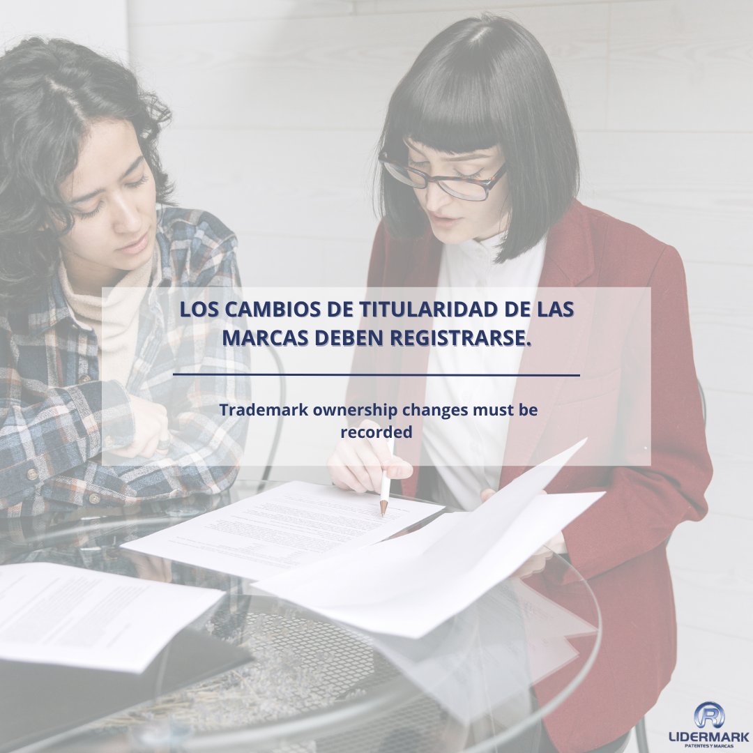lidermark_marca's tweet photo. 🔁 ¿Sabías que una marca puede cambiar de titular?
Sí, pero no basta con un acuerdo privado.
El cambio debe formalizarse y registrarse para que sea válido legalmente.
📌 Si no se inscribe, la marca sigue siendo del antiguo titular.
#MarcaRegistrada #PropiedadIndustrial #Empresas https://t.co/98CNgPpIzE