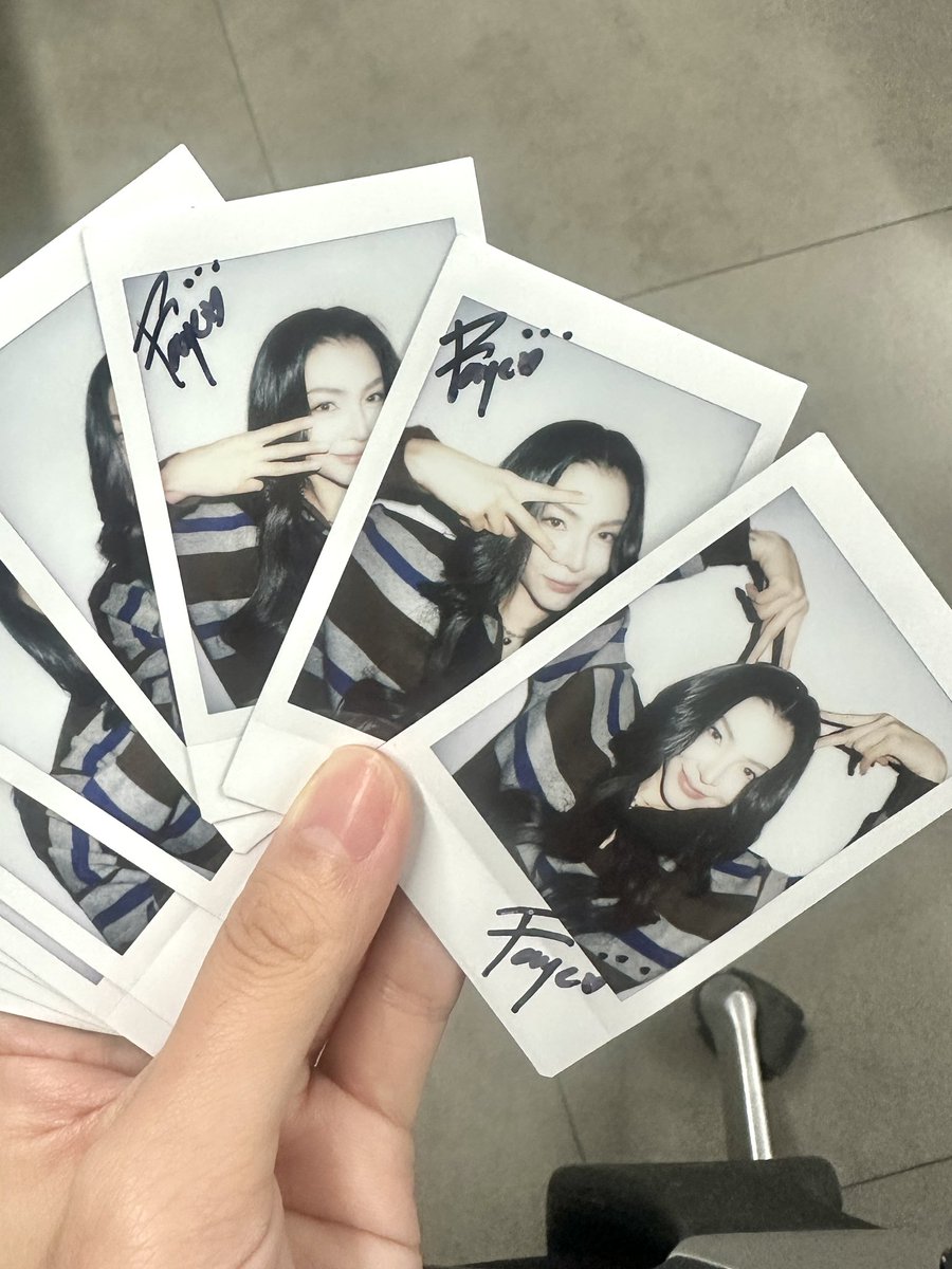 ACCA_by_DrDSP's tweet image. Faye’s polaroids are on the way!💨
Congratulations to everyone who received Faye’s polaroid again 🤍

#ACCA #ACCAbyDrDSP #fayeperaya #ฝ้ายพีรญา #poraloid
