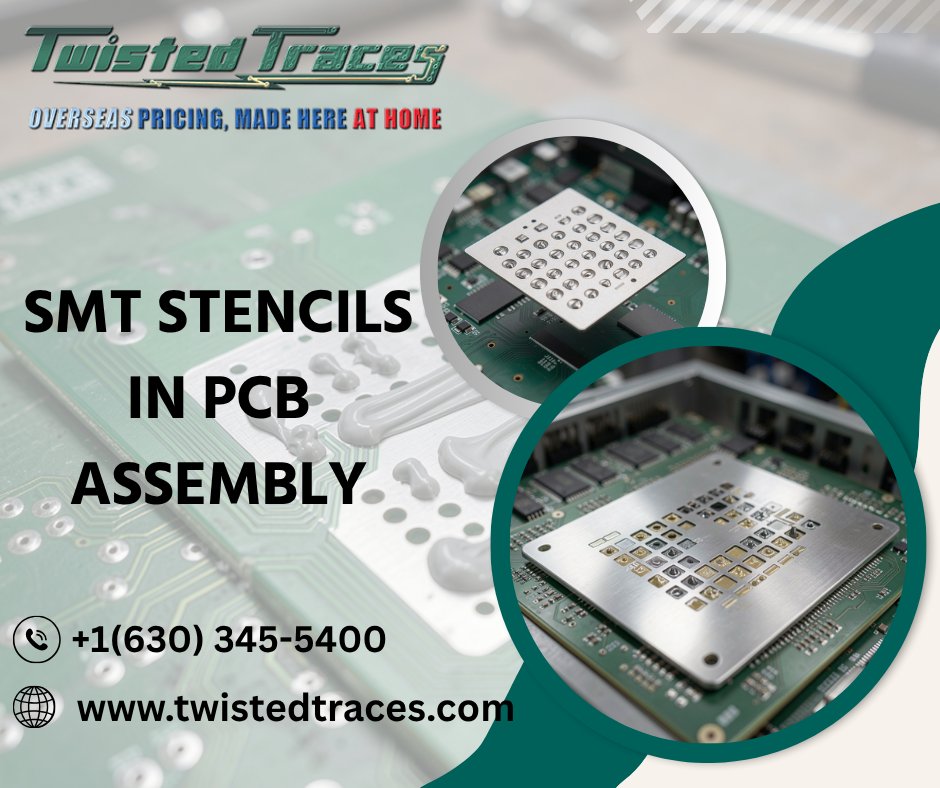 twistedtraces's tweet photo. SMT Stencils: Key Role in PCB Assembly
SMT stencils are precision sheets with apertures for controlled solder paste on PCB pads. They improve accuracy, reduce defects, and support fine-pitch, prototyping, and high-volume production.
Read more: https://t.co/Yxk7m5BLS3
#SMT #PCBA https://t.co/J3jN1Jeat5