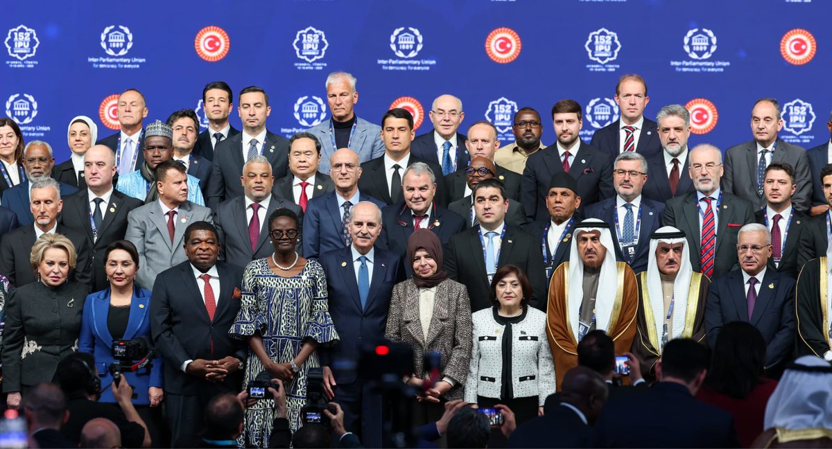 AEminOnenOfis's tweet image. Türkiye Büyük Millet Meclisimizin (#TBMM) ev sahipliğinde gerçekleştirilen Parlamentolar Arası Birlik (PAB) 152. Genel Kuruluna #APA Türk Grubu olarak katıldık..