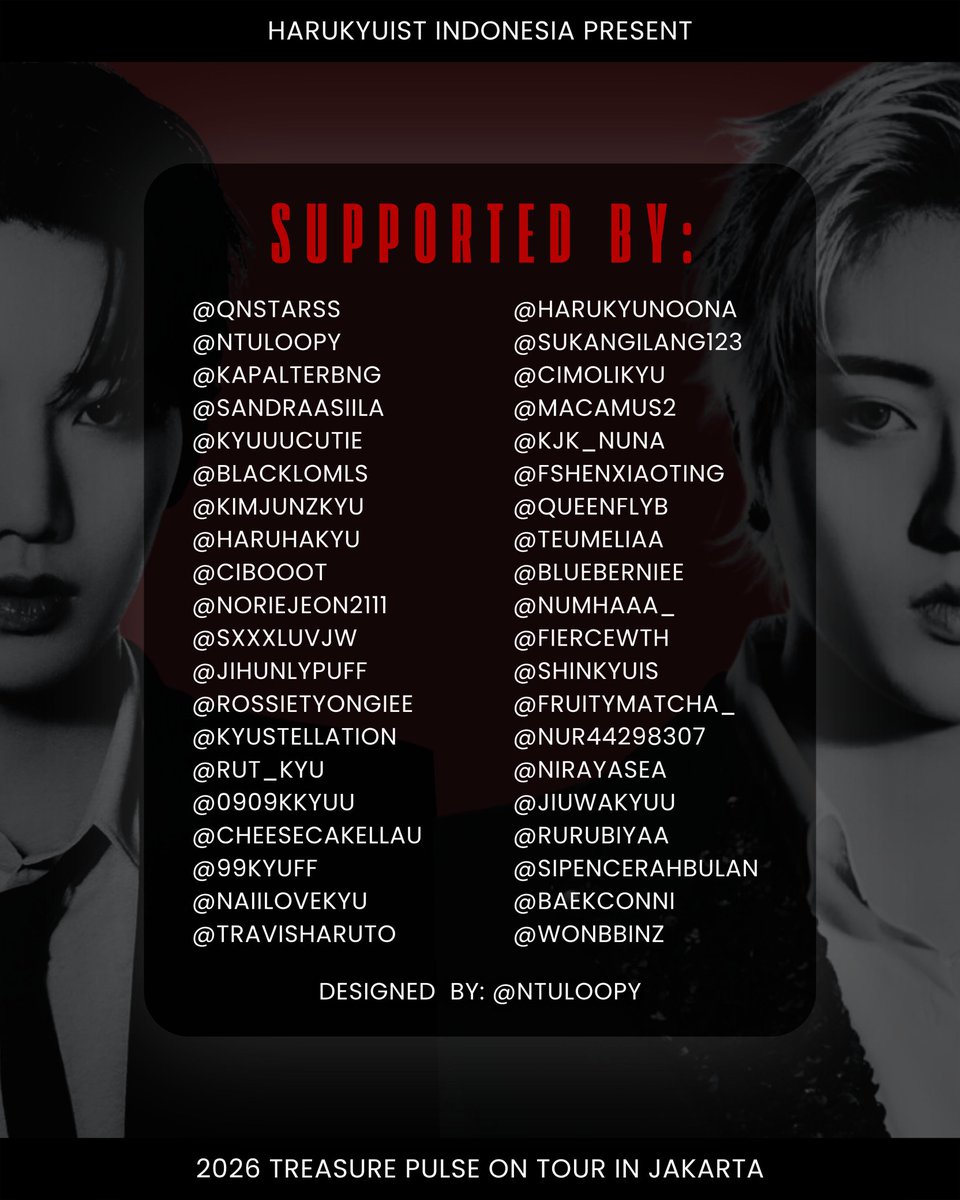 🦋𝑩𝑬𝑻𝑾𝑬𝑬𝑵 𝑼𝑺, 𝑻𝑯𝑬 𝑷𝑼𝑳𝑺𝑬 𝑵𝑬𝑽𝑬𝑹 𝑭𝑨𝑫𝑬𝑺🐨

A special project dedicated to #HARUTO &amp; #JUNKYU

#HARUKYU 𝑺𝒕𝒓𝒆𝒆𝒕 𝑩𝒂𝒏𝒏𝒆𝒓 𝑷𝒓𝒐𝒋𝒆𝒄𝒕

📍 Gate 10 GBK
🗓 25–26 April 2026

Be part of the moment ✧

#하루규 #PULSE_ON_IN_JAKARTA #MNKH