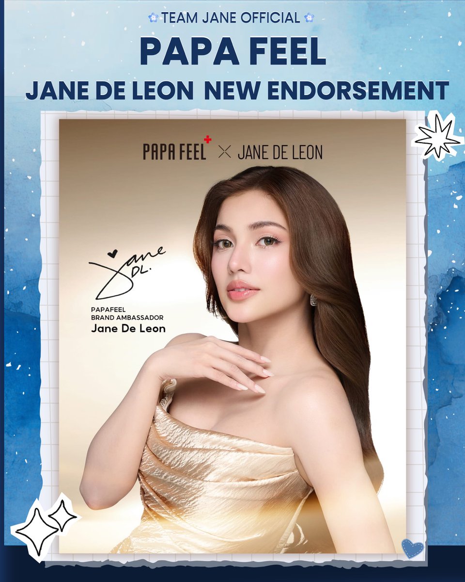 TmJaneDeLeonOFC's tweet photo. We are so happy and proud for you, @imjanedeleon ✨

Jane De Leon is now officially a brand ambassador for Papa Feel.

This is another beautiful milestone in your career, and it’s always inspiring to see your hard work turn into success. You truly deserve every opportunity that comes your way.

We are always here supporting you. More blessings, success, and good things ahead.

#JaneDeLeon #PapaFeelxJaneDeLeon
#AntiAgingWithJane #PapaFeel #PapaFeelPH
@Imjanedeleon