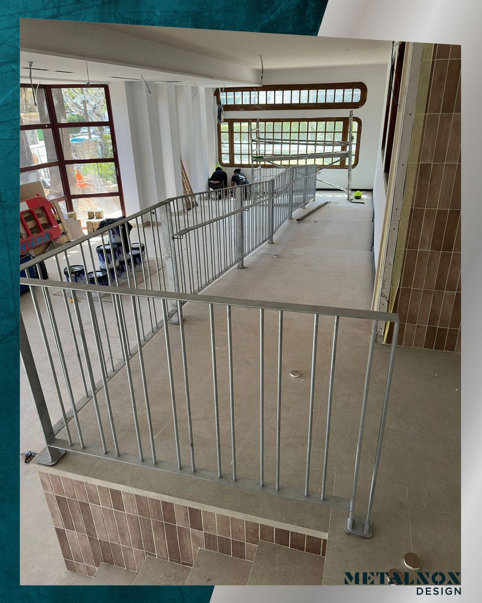 At Metalnox, every project begins with a 3D design… and ends by delivering exactly what the client needs.

For this railing, we carried out a complete process of custom design, fabrication, and assembly, working the metal with precision to ensure structural strength, durability