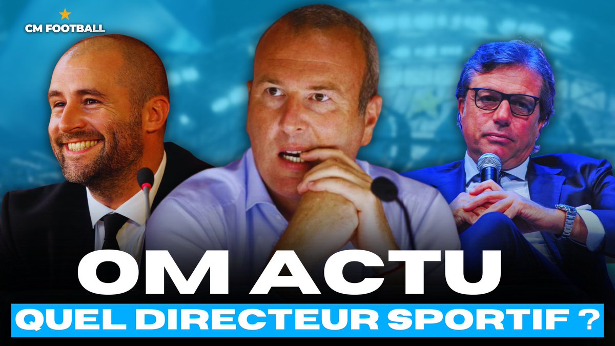 Pause pendant mes vacances pour vous donner mon regard sur l'Actu OM avant le déplacement à Lorient. 

Bon week-end ! et Allez l'OM 🔵⚪️
▶️linktw.in/jNHkbC◀️

Avant le Mercato, il faut trouver un directeur Sportif. Et se qualifier pour la LDC ... Tout un programme 🫣🧐