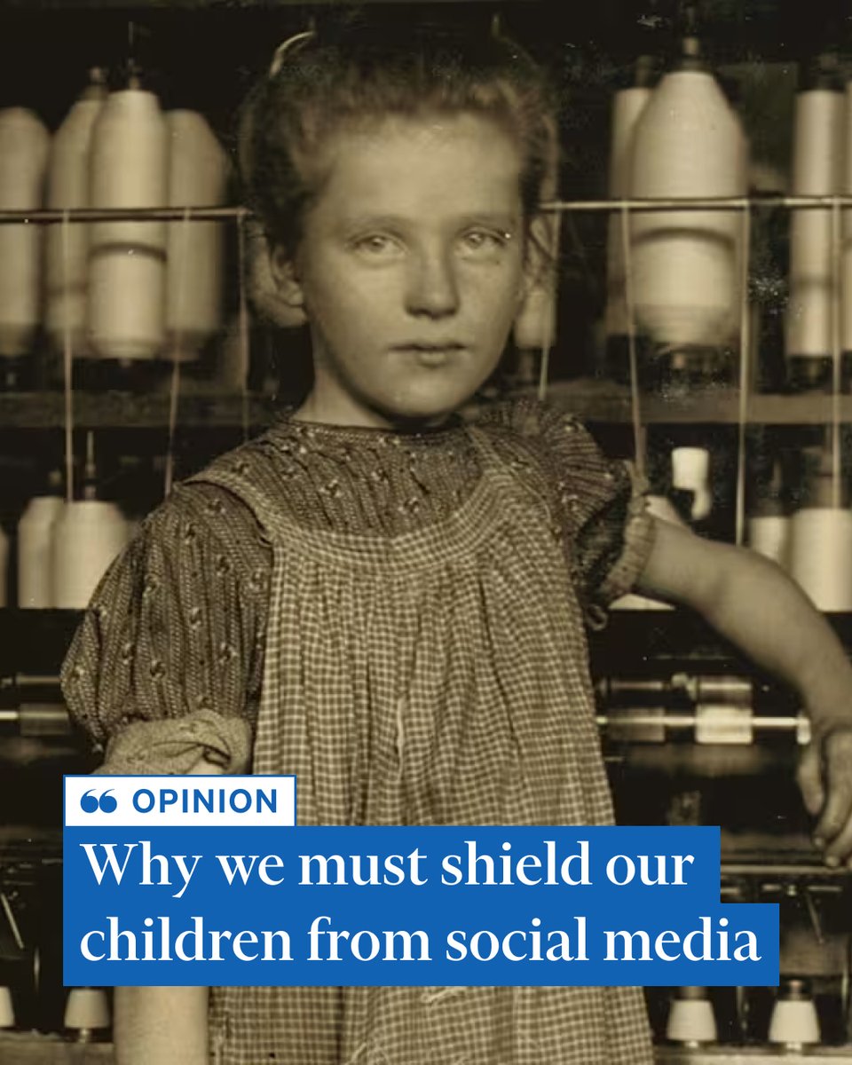 FT's tweet photo. 'When it comes to social media we have normalised something we would never tolerate elsewhere: children growing up in an environment where harm is not speculative but documented. This must end,' Pedro Sánchez, the prime minister of Spain, writes in the FT. https://t.co/uPSUbRuI3g https://t.co/jeRy5dDSjv