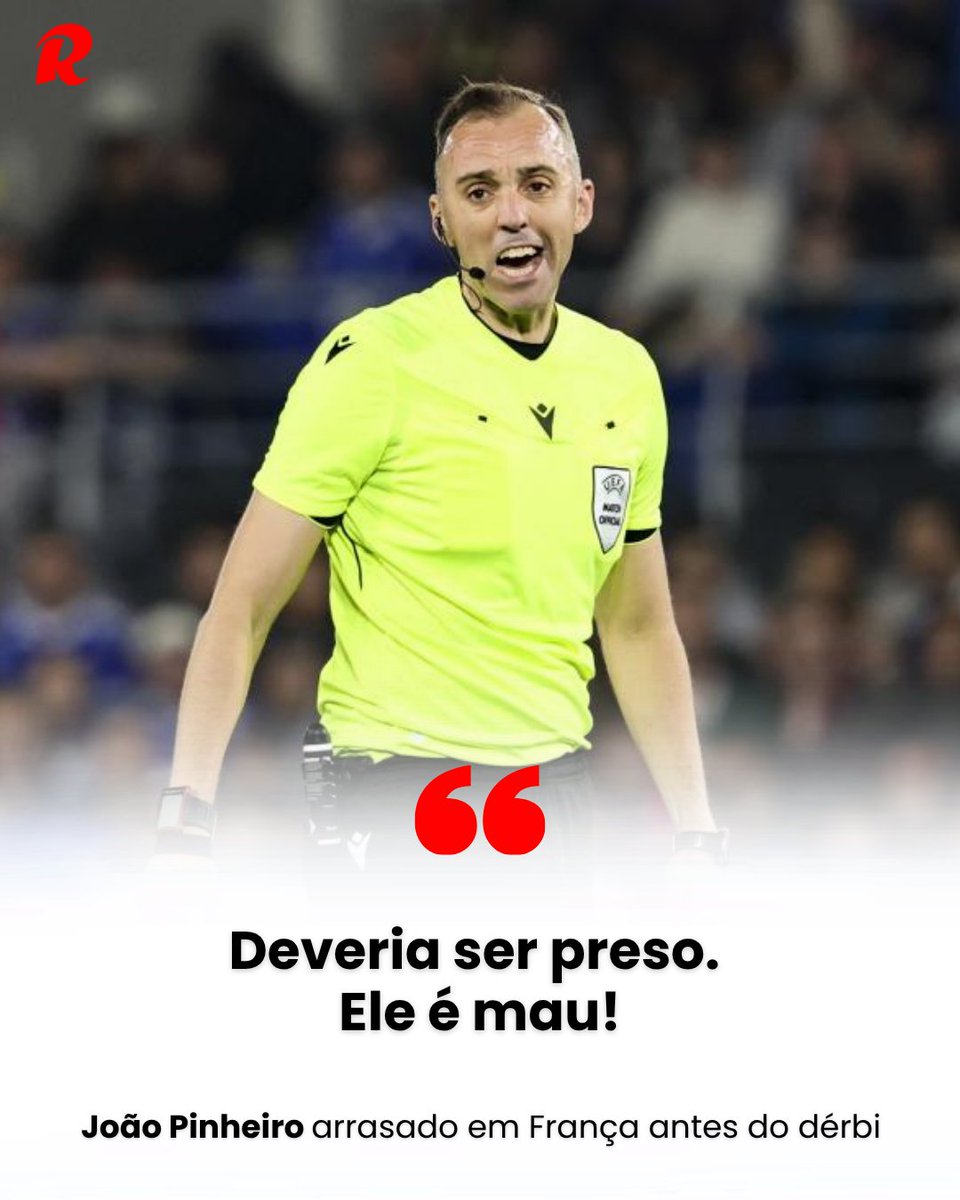 🤯 Juiz português envolto em polémica na sequência de um lance com um ex-Benfica, no duelo entre Estrasburgo e Mainz

👉 Sabe tudo aqui: record.pt/internacional/…