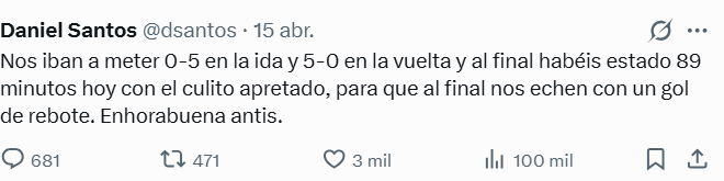 Daniel Santos tweet media