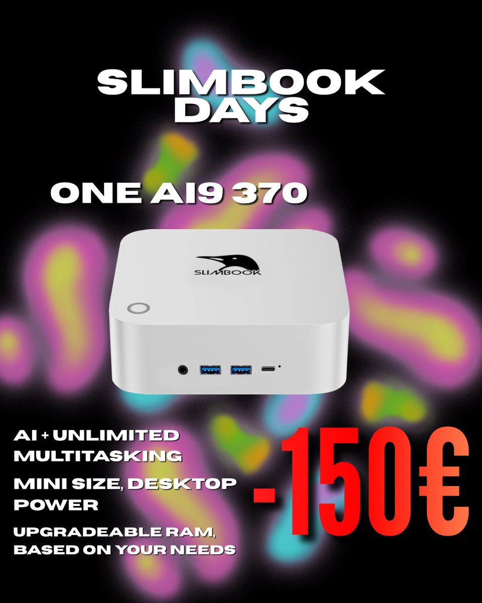 SLIMBOOK tweet media