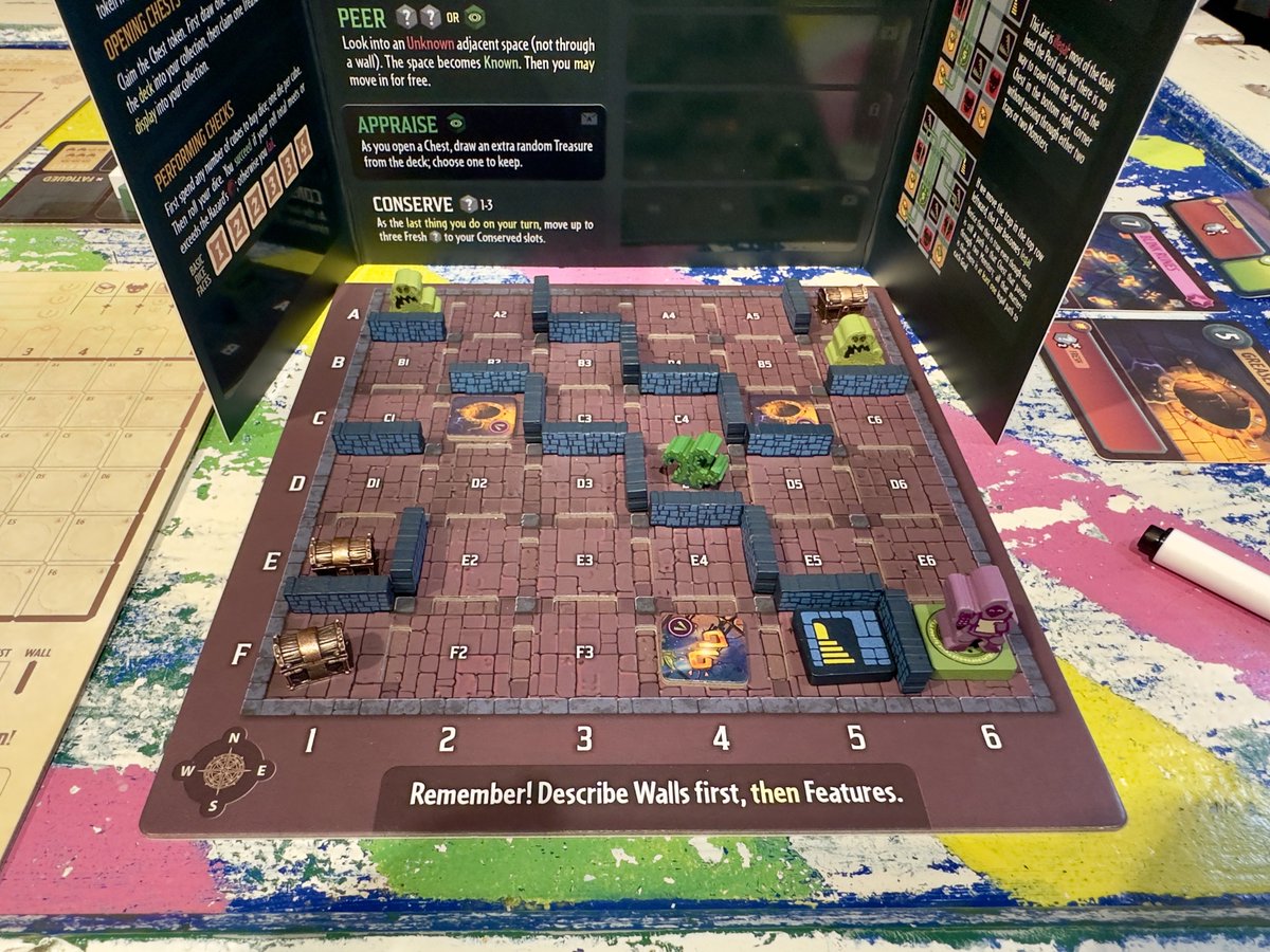 ElPinguinoJugon's tweet photo. Ya llegamos a la caja 2. Por dios, qué divertido es este LAIRS.
Sobre todo cuando te comes el tarro haciendo la mazmorra más puñetera que puedas para ver luego sufrir a tu amigo 🤣🤣🤣 
#boardgames #lairs https://t.co/dCxfz1hY3s