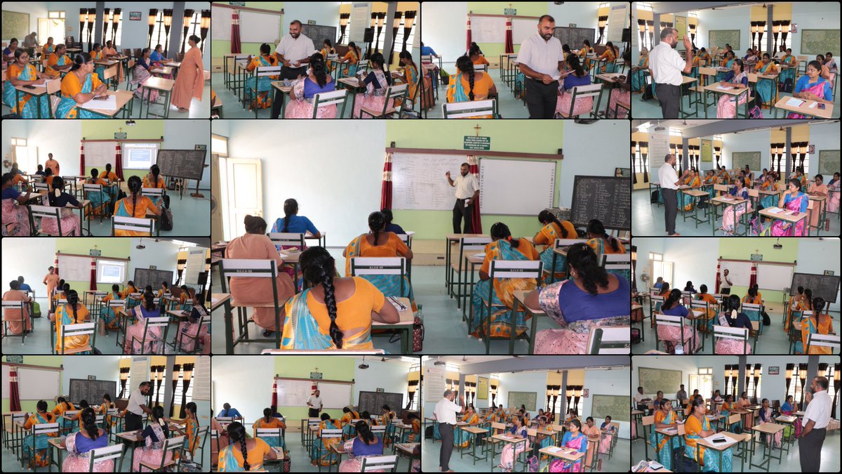 StCharles2006's tweet photo. Our college 🎤✨ started Speak Smart Spoken English Classes on 13/04/2026. Session by Rev. Fr. X. Antony Viyagappan SAC 🌿 boosted confidence in English communication 💬📘.

#SpokenEnglish #Learning 🙌 https://t.co/CHxIsMUZyn