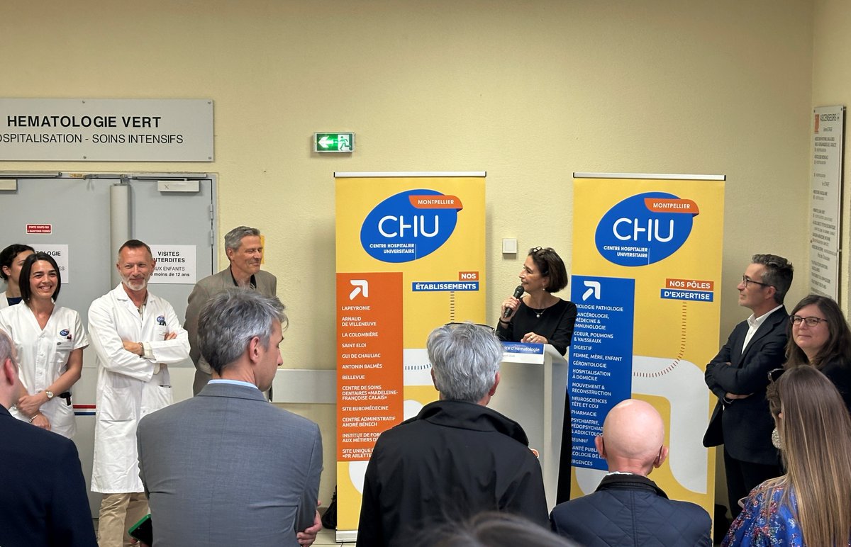 ecom_news's tweet image. 🏥 #Montpellier : Le @CHU_Montpellier inaugure une nouvelle unité d’hématologie clinique dédiée aux thérapies innovantes, dont les CAR‑T cells. 👉 Découvrez cette avancée majeure pour les patients. 🔗 bit.ly/4snXkwg #Santé #Innovation @MDelafosse