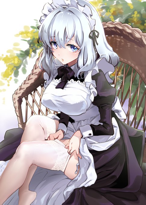 白が似合うメイドさん
#Skeb #Commission
ありがとうございました! 