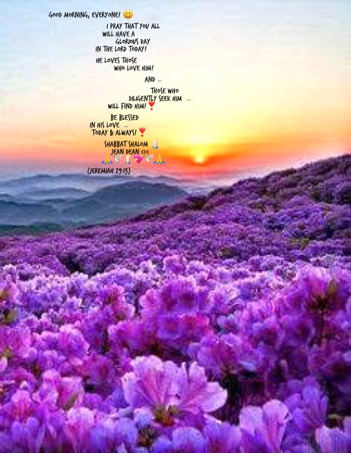 usedforGod's tweet photo. #DailyBlessings #YHVH #God #Yeshua #Jesus #Savior #Lord #HolySpirit #Hero #Grace #Salvation #Holiness #TrustInHim #Love #Faith #Hope #Promises #Joy #Peace #Friendship #Healing #Comfort #Prayers #MAGA #GodsLove #Children #GodsCreation #GodsDailyBlessings #RemainInGodsLove #SeekGodAndFindGod 

GOOD MORNING,EVERYONE ❣️😃

May God BLESS each one of you reading this … as He FILLS your heart completely with HIS LOVE❣️💞🙏🕊️💕💖