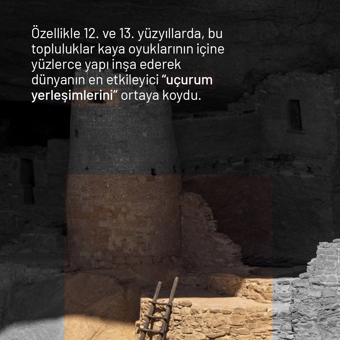 fokusplusnet's tweet photo. ➕ Kayaların içine oyulmuş bir hayat…

Altında uçurum, üstünde gökyüzü. İnsan burada nasıl yaşadı?

Mesa Verde, yalnızca bir arkeolojik alan değil; insanın doğayla giriştiği en cesur yaşam deneylerinden biri.