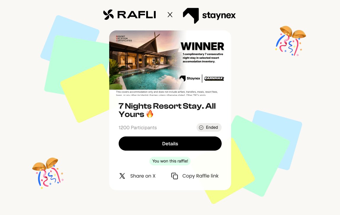 I would love to congratulate the winner of the last raffle on RAFLI and it was operated with absolute transparency 
And the new draw is completely ng today in some hours don't forget to set reminder and tell your friends to be present