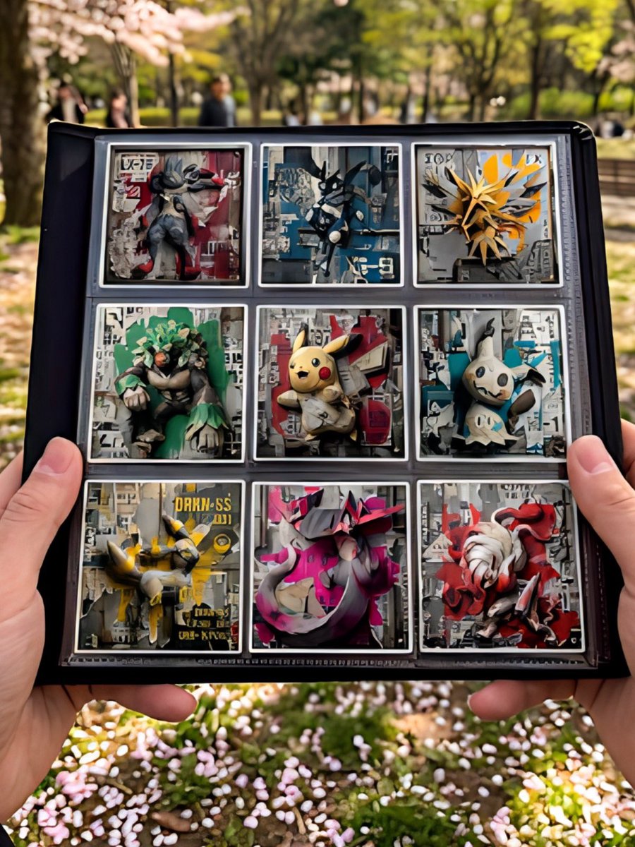 Kenkenpa5678's tweet image. 100均のシール用紙に印刷して
ステッカーに！
近所の子供たちに配ったら大喜びされるやつ✨

サイズを変えれば壁紙にもなります👍
プロンプトがALTに入りきらなかったのでDMで共有します✉️

ポケモンのスクショやAR画像で
リプ欄のような画像がつくれます

#PokemonGOAR
#Gosnapshot