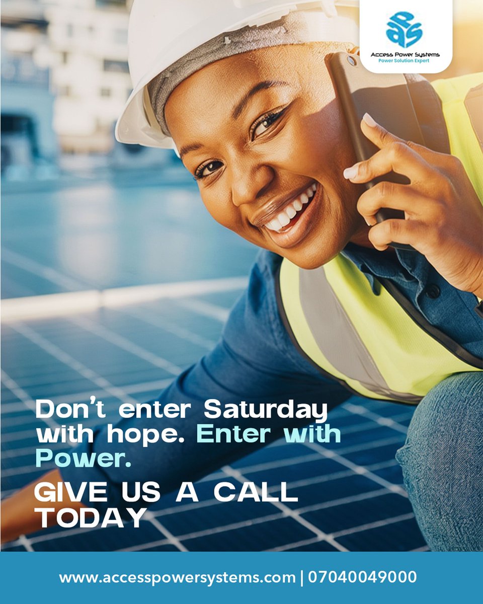 accesspower_sys's tweet image. Power should never be something you hope for, it should be something you have. Access Power Systems delivers reliable, sustainable solar solutions that keep your home &amp;amp; business running. 

Call or Send a DM to take the first step.

#AccessPowerSystems #solarenergy #invertersystem