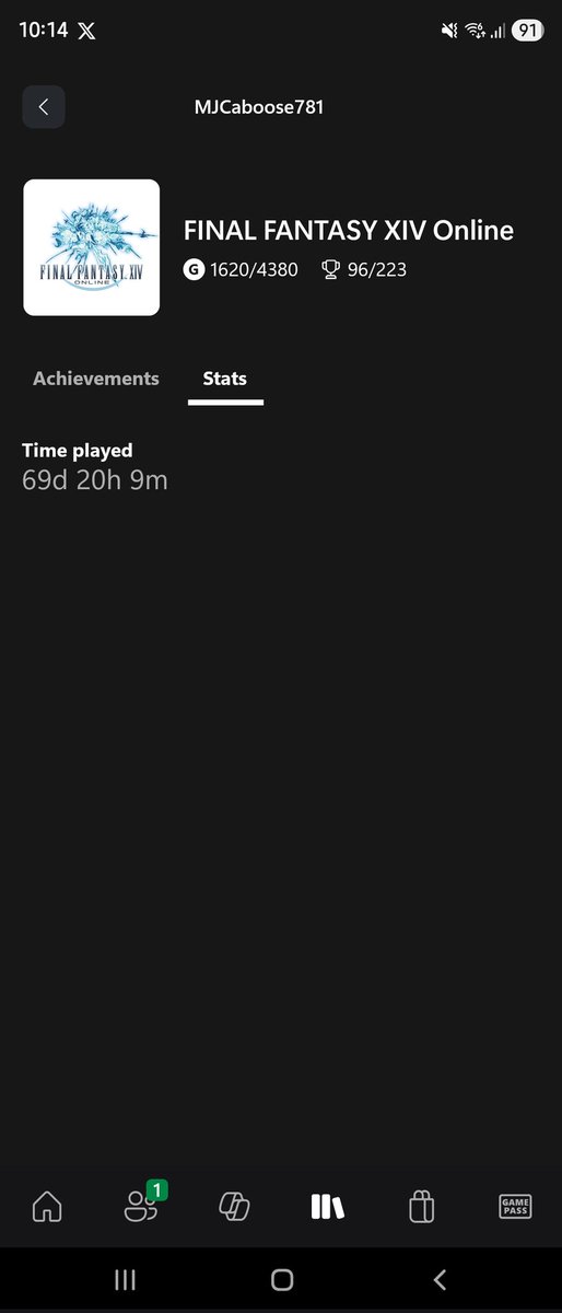 MJCaboose781's tweet photo. @ironmouse I started on ps4 so dunno how many hours that could be but when xbox was announced I was in heavensward at the time but yeah 1600+ hours on xbox alone https://t.co/4QLVISueBH