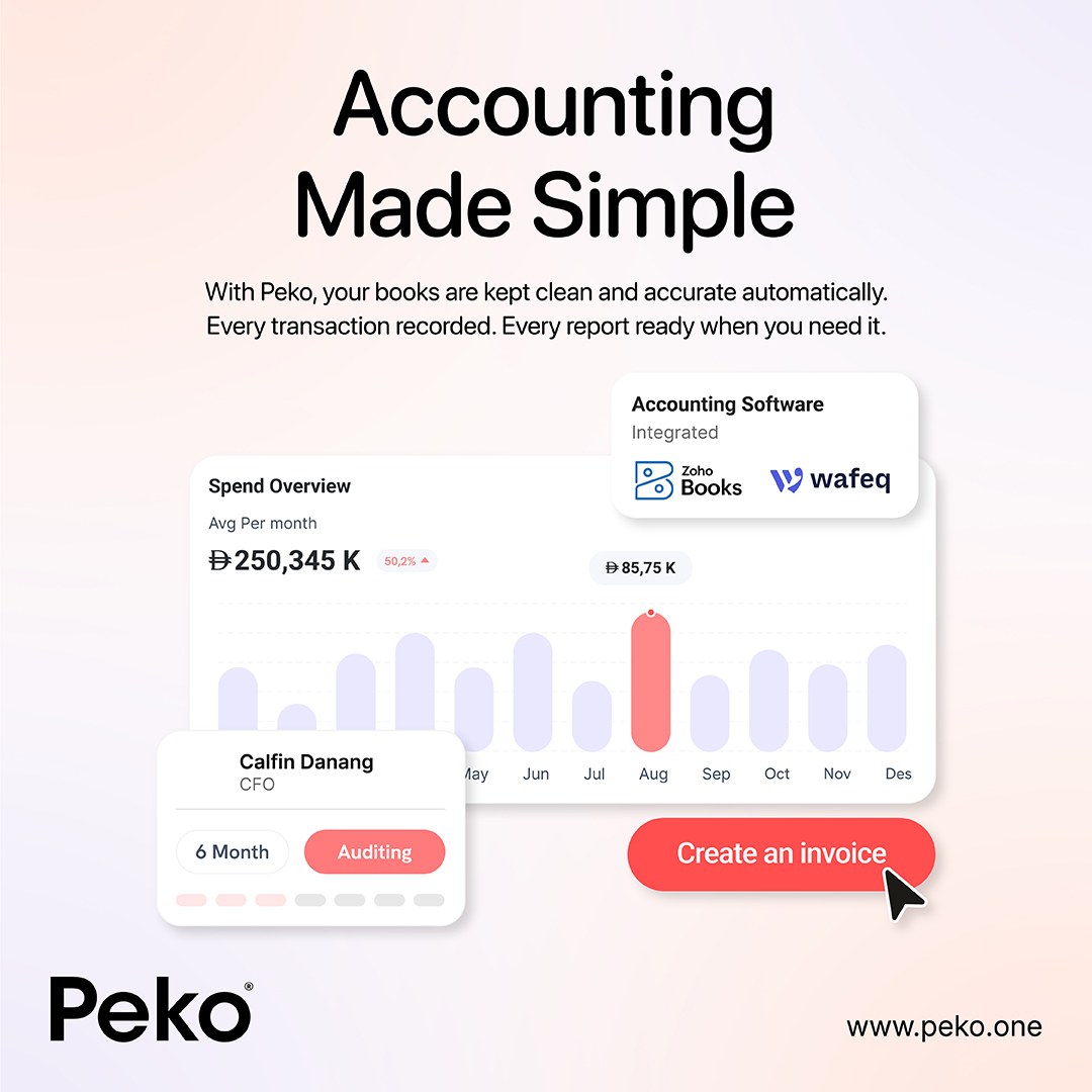 PekoHQ's tweet photo. Accounting. Made Simple.

Clean books. Accurate numbers. Ready reports.

Peko records every transaction automatically, so your finances stay clear and your decisions stay sharp.

👉 Explore Peko at https://t.co/nr5sqLKAcR

#Peko #Accounting #UAEBusiness #PoweredbyPeko #UAE https://t.co/tEeT3NoY3S