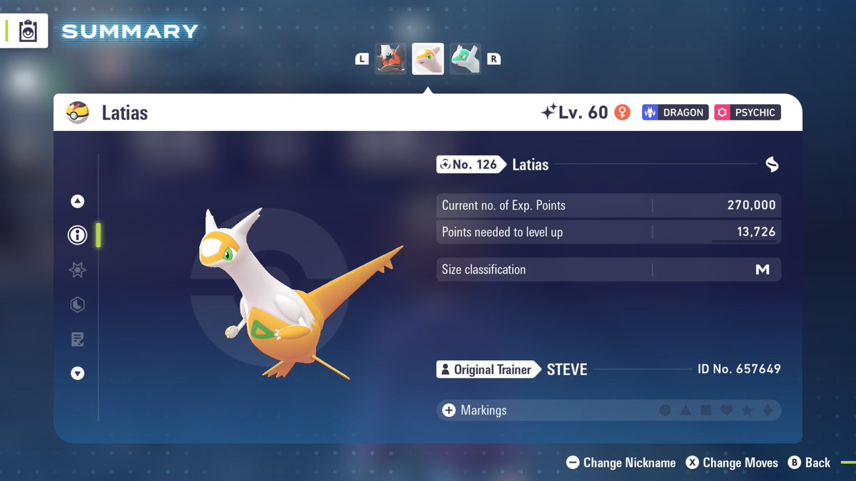 STEGGLES9's tweet photo. Finally found the Latias Hyperspace portal and got the shiny. Pair of very nice shinies added to my shiny living dex. https://t.co/VAIMEWvYN6
