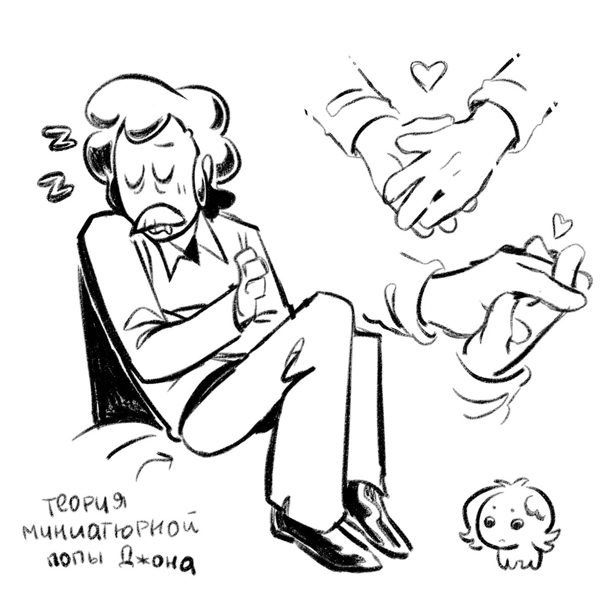 sirnik_bober's tweet image. Бессмысленный скетч
#spookymonth
#spookymonthjohn