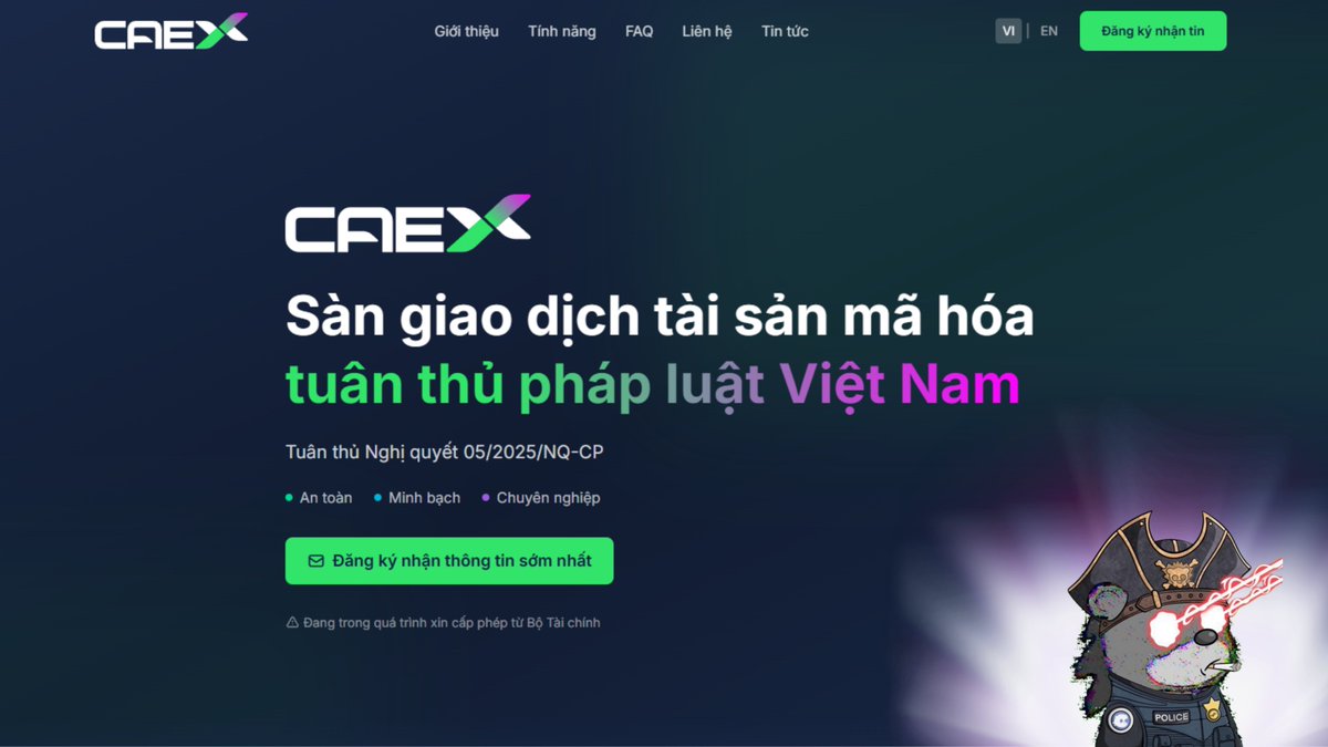 HoangTrungDS's tweet photo. 💥 CAEX Chính Thức Đạt Mức Vốn 380M$
Hệ sinh thái #VPBank vừa tạo cú sốc khi hoàn tất tăng vốn cho sàn #CAEX lên 10.000 tỷ đồng (Xấp xỉ 380 triệu USD).
Check-list những điểm "đắt giá" của CAEX:
✅ Đạt chuẩn NQ05: Đủ điều kiện vận hành sàn giao dịch tài sản mã hóa chính ngạch.
🤝 Liên minh nội - ngoại: Bên cạnh sự áp đảo của Lynkid & Future Land, sự xuất hiện của OKX Ventures (OKX) chính là "gia vị" khiến CAEX trở nên đáng gờm hơn bao giờ hết.
⏳Dự kiến cuối Q2/2026, CAEX sẽ chính thức "lên sóng".
Việt Nam sắp có sàn giao dịch tài sản số với số vốn tương đương các định chế tài chính lớn. Anh em đã sẵn sàng cho làn sóng này chưa?
#CAEX