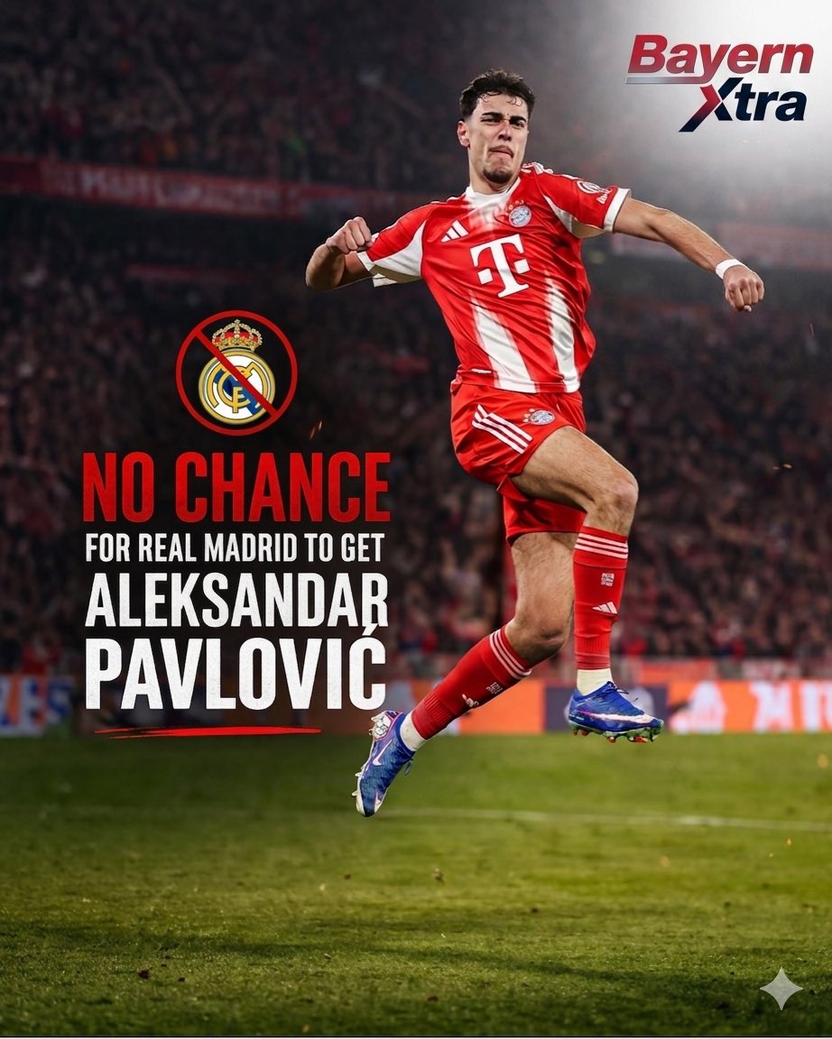 MunchenXtra's tweet image. 🚨 Aleksandar Pavlović is true Bavarian, homegrown, a die-hard fan, and more than happy to spend his entire career in Munich. ❤️🤍

#Bayern #AleksandarPavlovic #RealMadrid