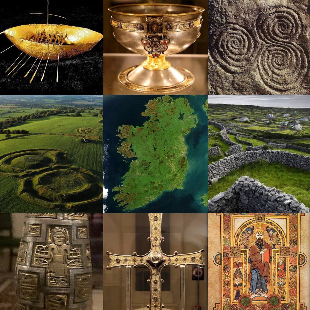 Yet another ahistorical video on Irish history - some folks are putting their kids through college by cashing in on Irish culture!  

The suggestion ‘The Vikings came… centuries later, the island was made up of separate Kingdoms’, is very misleading 

The Beaker arrival 2500BC