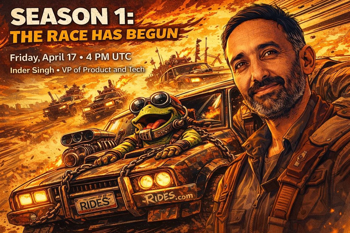 domaprotocol's tweet image. Season 1 is on! 🏁

Join us live today for a Discord AMA with @InderpreetSingh (VP of Product &amp;amp; Tech, D3) as we get into what changes in Season 1, what we learned so far, and what’s coming next.

📅 Friday, April 17 | 4 PM UTC
📍 discord.gg/doma #stage-events

Don't miss