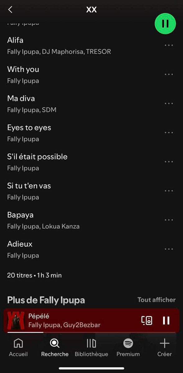 ebalemozindo's tweet image. #RDC: #CULTURE. 
Fally Ipupa : Le nouvel album désormais disponible sur toutes les plateformes
L'opus « XX » de l'artiste congolais Fally Ipupa vient de faire son entrée sur les services de streaming. Alors que le public s'approprie déjà les différents titres, un premier bilan