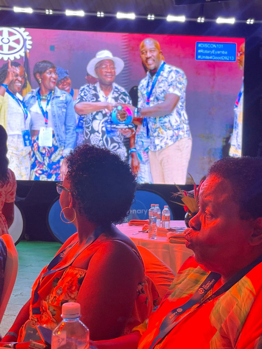 RCBulindo's tweet photo. It is such a great honor receiving three awards, two for Rotary and one for our baby club. This marks a big impact on our journey of service above self. We are grateful to our partners, the community, and the rotary fraternity. Asanteni Sana. Big congrats to us and our babies. https://t.co/xWStHSHYjA