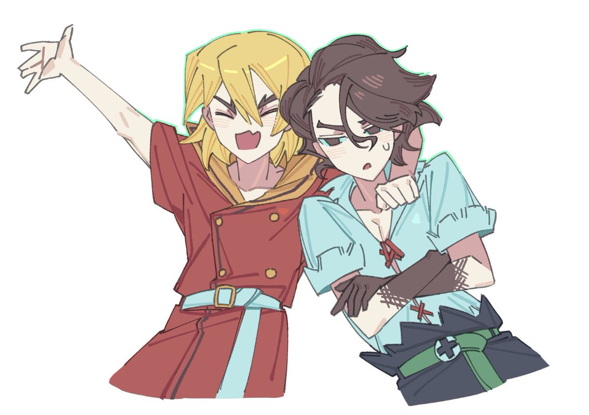 以前畫的
㊗️七海兄弟團圓 SAI聲音超適合