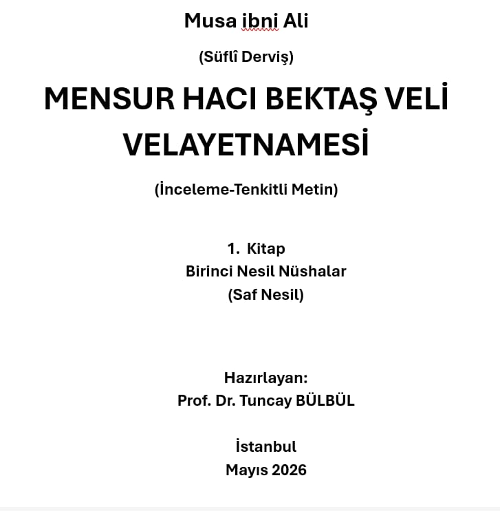 tuncaybulbul's tweet photo. Yaklaşık 2 yıla yakın bir zamandır gece gündüz çalıştığım Mensur Hacı Bektaş Velayetnamesi tenkitli metni sonunda bitti 😎 Her kitap yazarını beklermiş, böyle büyük bir erenin velayetnamesinin tenkitli metnini hazırlamak çok şükür bize nasip oldu. Şimdiye kadar çok zorlu ve uzun soluklu metinler çalıştım ama hiç biri bu metin kadar zorlamadı. Ama tüm zorluklarına rağmen böylesi bir metni hazırlamak torunlarımın torunlarına bırakacağım büyük bir onur. Bunun ötesinde Türkçenin ilk dönem metinlerinden olmasına rağmen şimdiye kadar tenkitli metninin hazırlanmamış olması, dönüp dönüp aynı nüshaların neşirlere konu edilmesi de Türkolojinin eksikliklerinden birisiydi, bu eksikliği gideren bir Türkolog olduğum için de ayrıca onur duyduğumu belirtmek isterim. 
Biraz da metinden bahsedeyim. Bu çalışmada biz 2 adet tenkitli metin yayınlıyoruz. İlk metin, bizim Saf Nesil Nüshalar dediğimiz müellif hattına en yakın nüshaların tenkitli metni, ikinci metin ise başta Firdevsi'nin manzum Velayetnamesi olmak üzere daha başka metinlerle de kontamine edilerek redaksiyona uğrayan İkinci Nesil Nüshaların tenkitli metnidir. Kısacası biz bu çalışmada hem müellif hattına en yakın nüshayı elde etmeye çalışırken aynı zamanda en kapsamlı Mensur  Hacı Bektaş Velayetnamesini de ortaya koymaya çalıştık. Allah Eyvallah 🙏

@alevibektasibsk 
@pelitcikli 
@altayfunozcan 
@dortkapiyayin