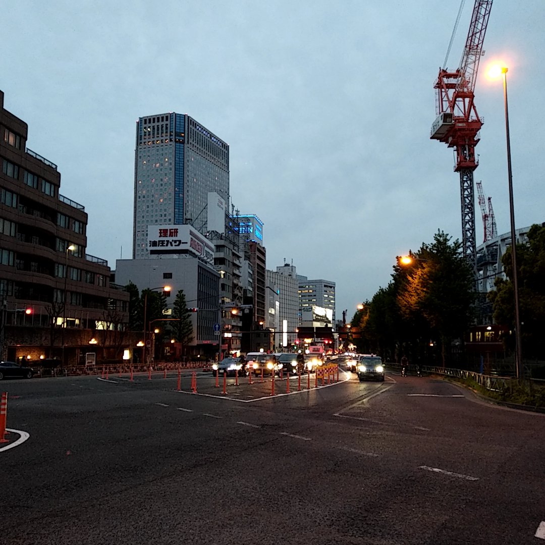 140cDeSolitude's tweet image. Je vais bientôt quitter #Shinagawa après le #travail d'une semaine. #soir