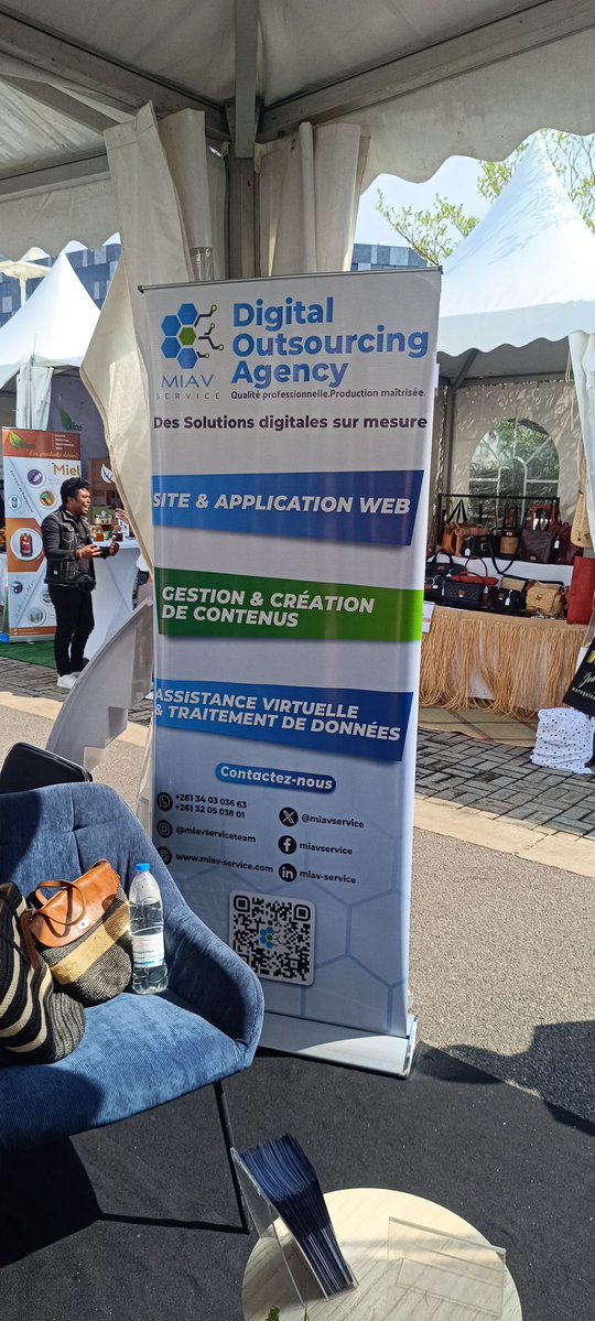 miavservice's tweet image. Votre site web vous coûte cher et ne convertit pas ?

On construit des sites et apps pour entrepreneurs et #PME — depuis #Madagascar, aux tarifs qui vont avec.

Cette semaine au Salon VOATRA avec #GOTICOM.

DM ou → commercial@miav-service.com
miav-service.com