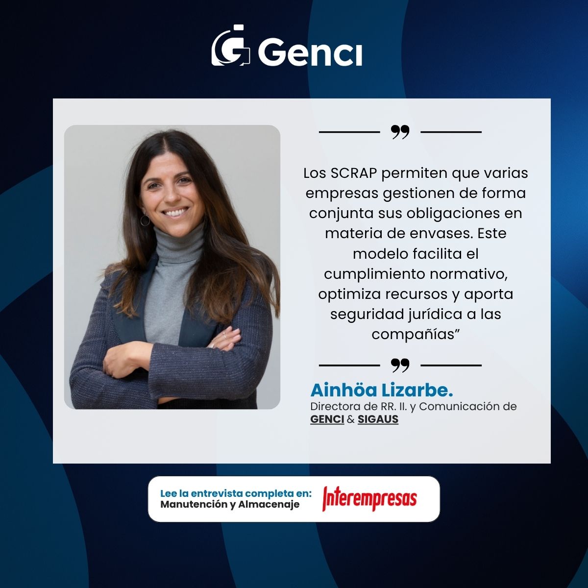 Genci_EC's tweet image. El RD 1055/2022 ha ampliado la #RAP a los #envases profesionales, cambiando así las reglas para miles de #empresas en el país. Cómo afecta esta normativa a la #logística y, concretamente, a la "cadena de frío"? 👉

No te pierdas esta entrevista: manutencionyalmacenaje.com/Articulos/6265…
