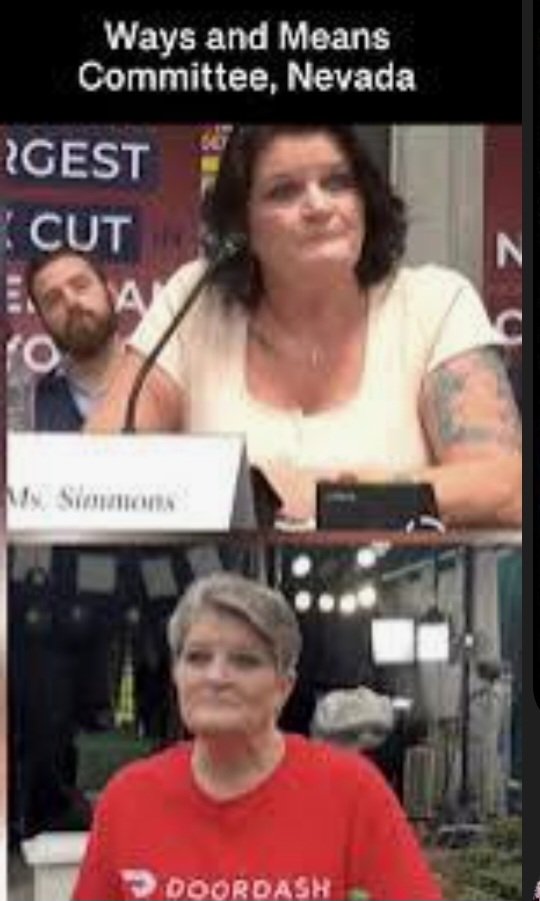 <a href="/AndraMaguran/">Andra</a> The world's a stage, here she is in Nevada, giving testimony at the ways and means.