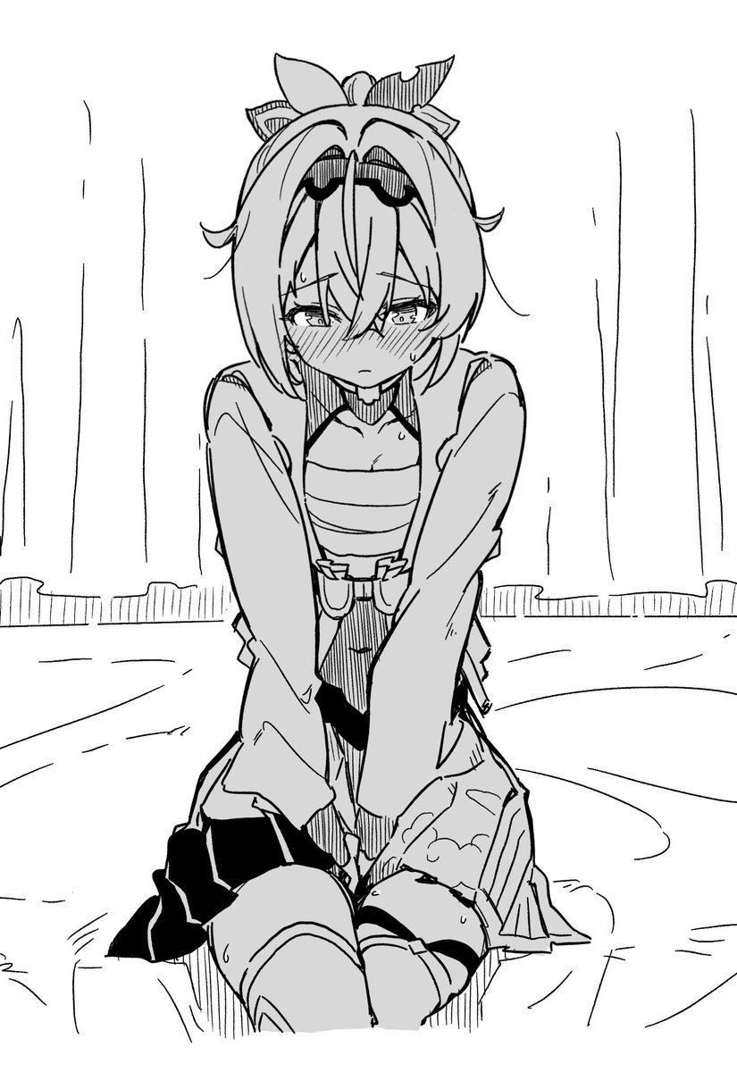 これぐらいラフな方がえっちだな 