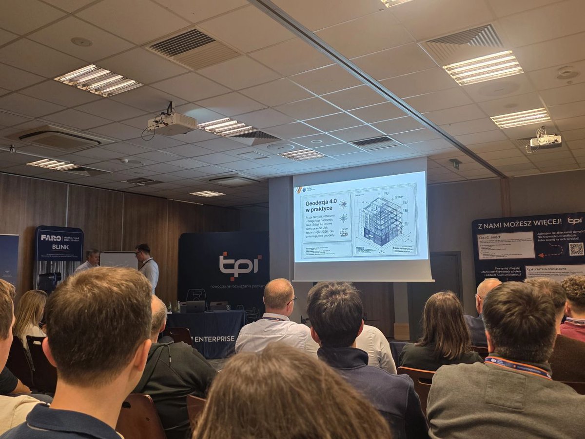 IGIB_UWM's tweet photo. Thanks to an invitation from TPI Sp. z o.o., Dr. Eng. Joanna Pawłowicz and Dr. Eng. Aldona Skotnicka-Siepsiak represented the University of Warmia and Mazury in Olsztyn at the “Measurement School” event (8–10 April 2026, Zakopane).  

#Geodesy #UWM #TPI #IGIB https://t.co/90Xu0ljbpC