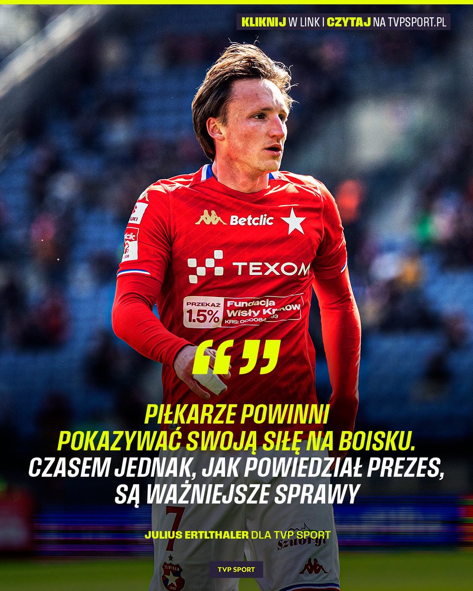 Jeden z liderów Wisły Kraków w obszernym wywiadzie <a href="/MateuszMiga/">Mateusz Miga</a> 🗣️

📲 CZYTAJ 👉 sport.tvp.pl/92745605/