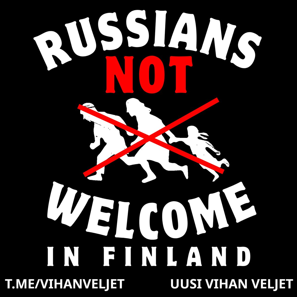 PunishedKarel's tweet photo. Suomen valinta on selvä: EI RYSSÄÄ SUOMEEN!
Älä lankea ryssän valheisiin!

Uusi Vihan Veljet – ryssävihan puolesta – pirua ja ryssää vastaan!

https://t.co/XtSXSjqTxG https://t.co/Flx9lvysaE