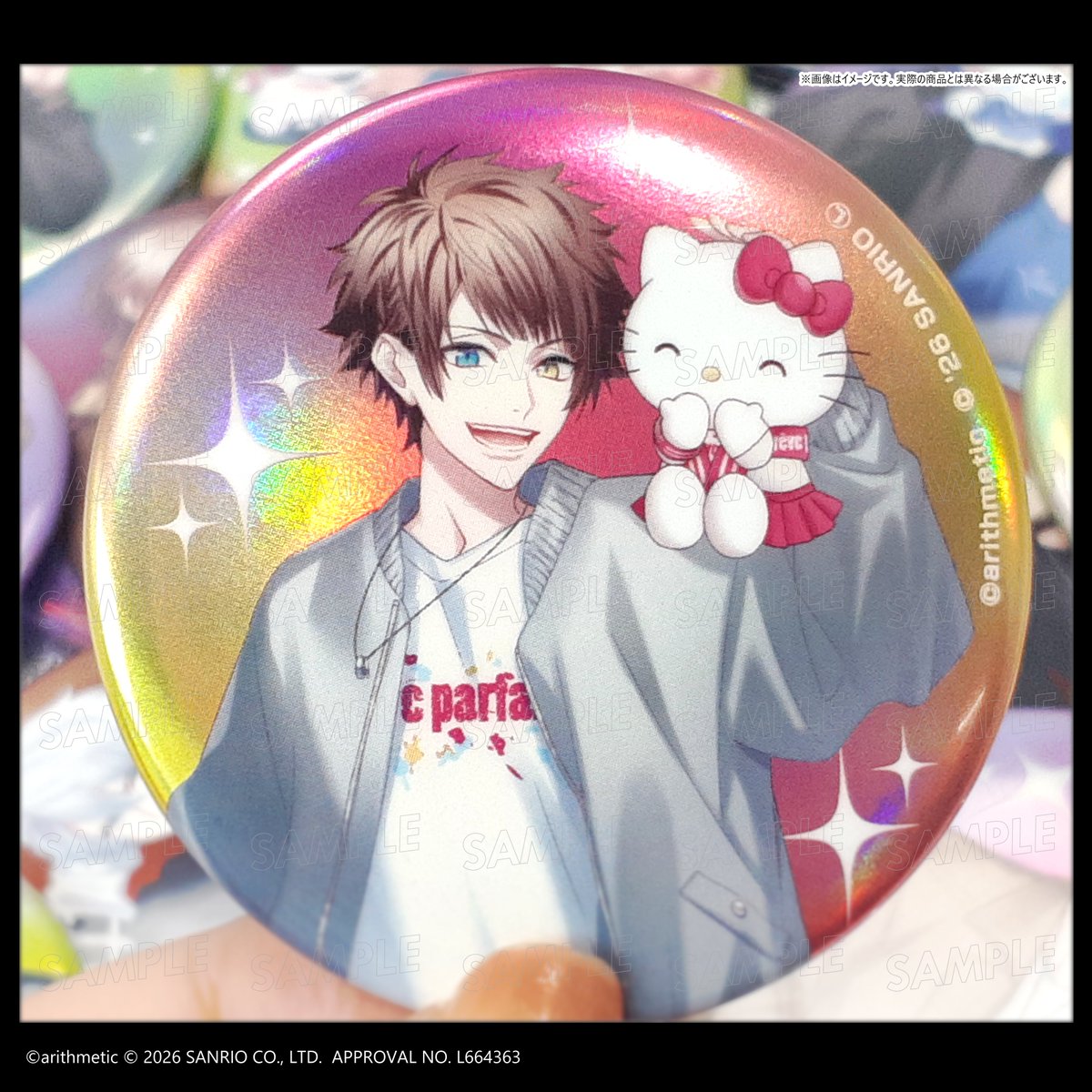 DYNAMIC CHORD × サンリオキャラクターズ 缶バッジコレクション