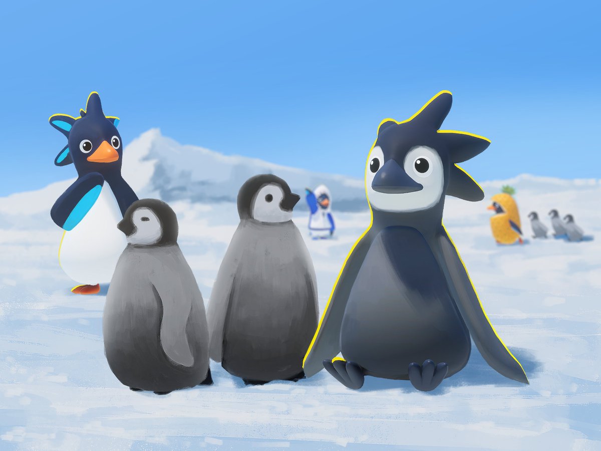 Faaast Penguin tweet media