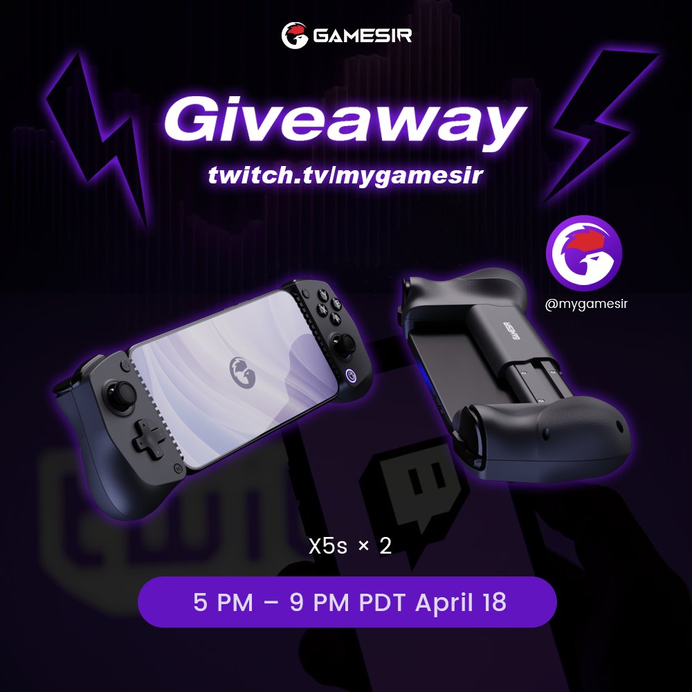GameSir Live tweet media