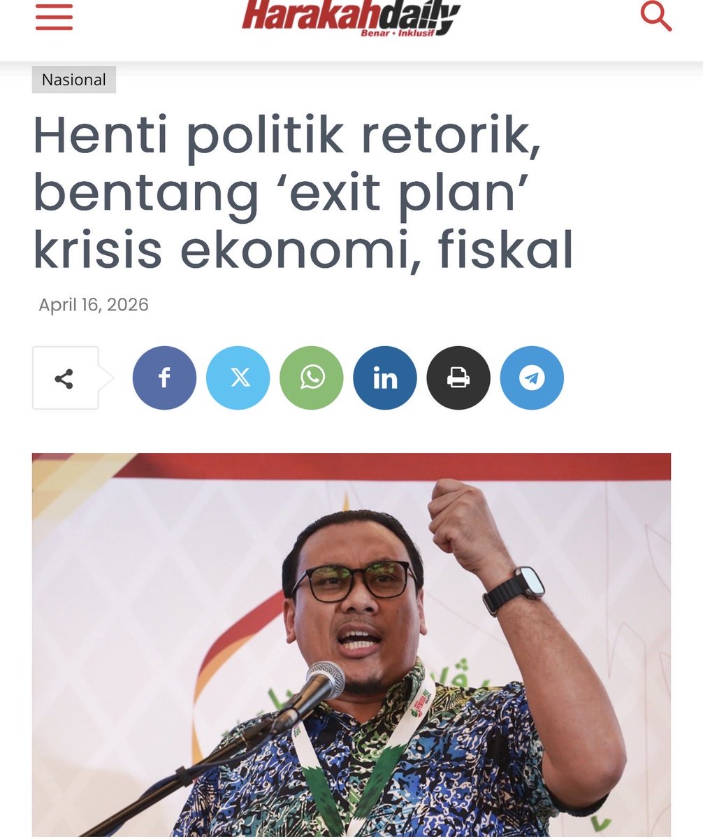 Harakahdaily | الحركة tweet media